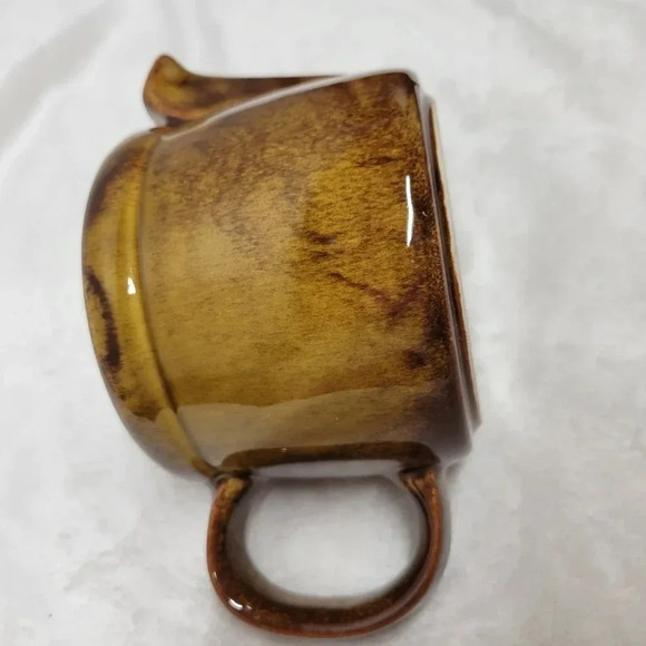 🌴3/$15🌴 7129 McCoy  Tea Pot no lid Beautiful brown/ amber like tigers eye - Picture 6 of 6